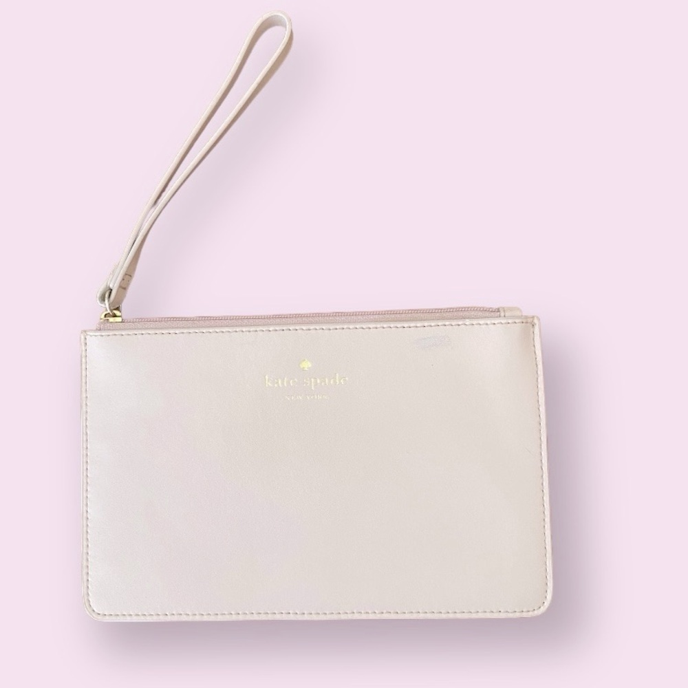 Kate Spade Spencer Wristlet in tutu pink